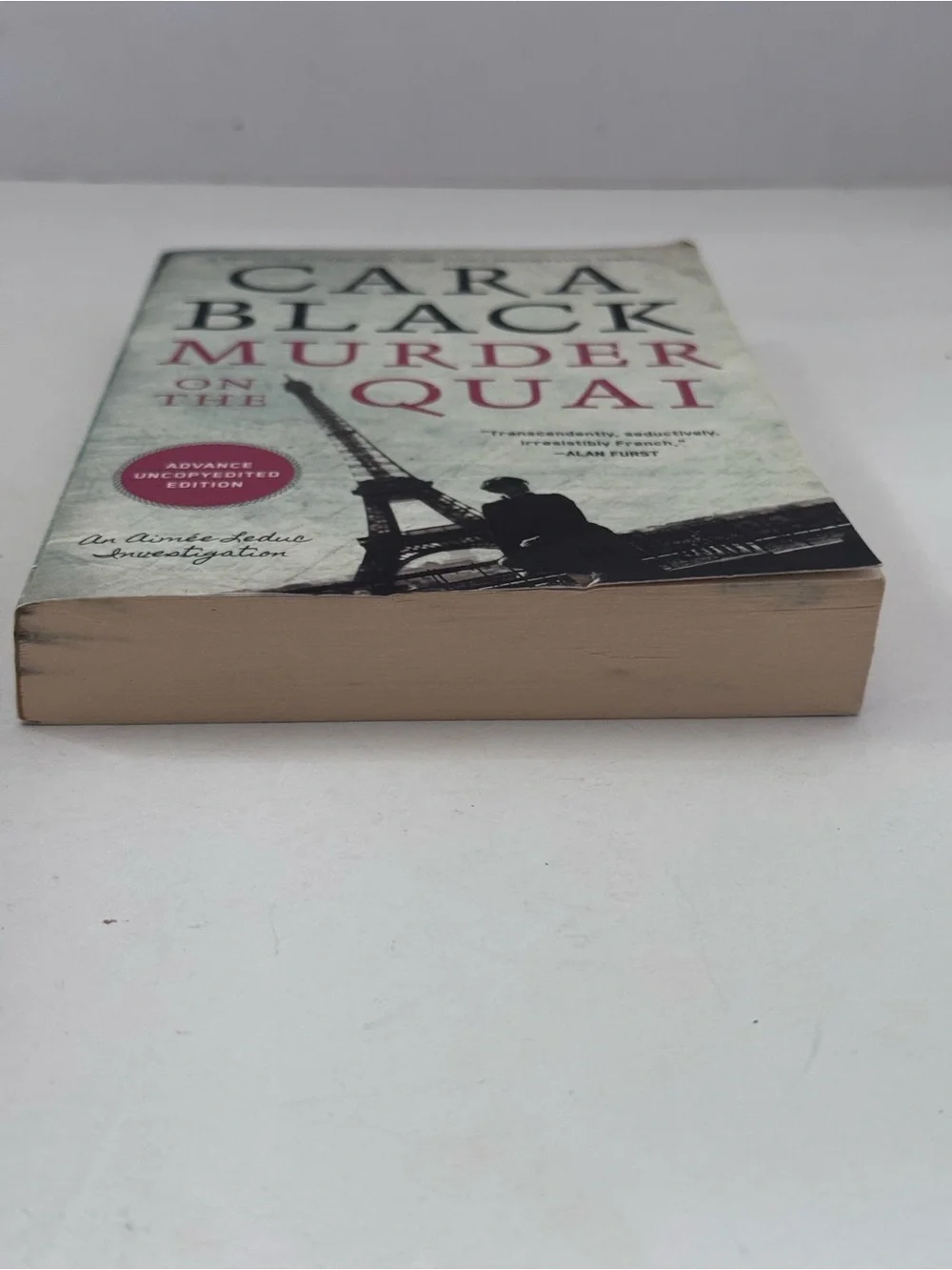 Cara Black Murder on the Quai ARC Advance Reader Edition
